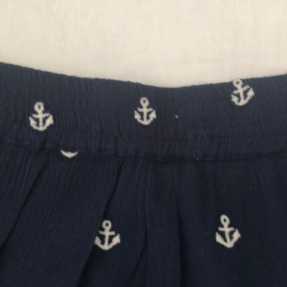 Roxy Navy and White Anchor Shorts - Picture 5 of 6